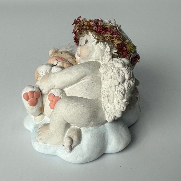 Dreamsicles Collectables Exclusive Vintage “ Bunny Love “ 1997 Figurine Used - Picture 3 of 6